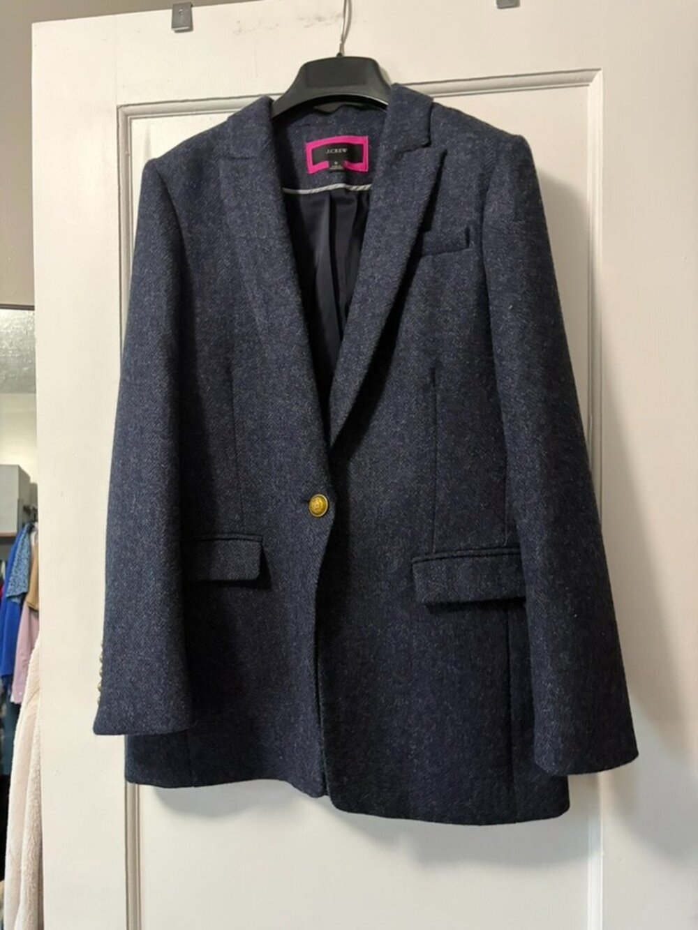 J.Crew Wool Blazer - Navy